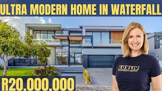 Step Inside an ULTRA MODERN R20000000 HOME in Waterfall Country Estate [upl. by Meesaw]