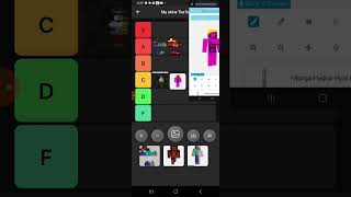 My minecraft skins Tier list [upl. by Trudie]