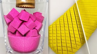 Very Satisfying Video Compilation 89 Kinetic Sand Cutting ASMR [upl. by Weber]