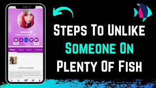 Plenty of Fish  How to Unlike  PoF Dating App [upl. by Meletius19]