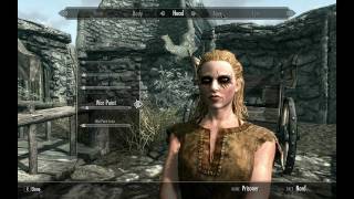 Skyrim War Paint Options Female [upl. by Couchman]