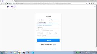 Yahoo Mail Sign Up 2018  How To Create Yahoo Account [upl. by Eelatsyrc]