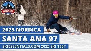 2025 Nordica Santa Ana 97  SkiEssentialscom Ski Test Review [upl. by Abagail]