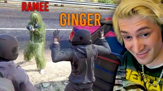 Ramee tries to rob Ginger in front of Jean Paul  GTA NoPixel 40 RP [upl. by Norramic]