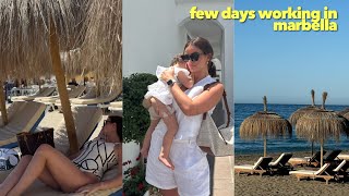 Quick trip to Marbs how I work abroad  Vlog [upl. by Kentigerma847]