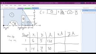 Finding the CENTROID of a Composite Body in Under 2 Minutes [upl. by Harlan]