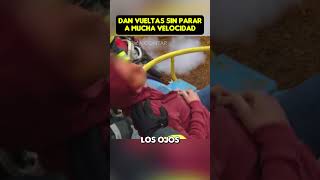 Dan VUELTAS sin PARAR a toda VELOCIDAD 😱 shorts viral pelicula [upl. by Alfi19]