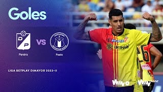 Pereira vs Pasto goles  Liga BetPlay Dimayor 2023 2  Fecha 11 [upl. by Tadio469]