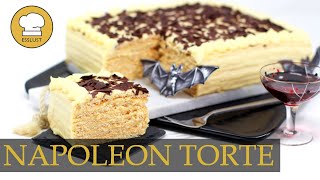 NAPOLEON TORTE  köstliches russisches Dessert  GEWINNSPIEL [upl. by Nolrak]