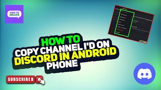 How to Copy Channel Id in Discord on Android Phone 2024 [upl. by Darill]