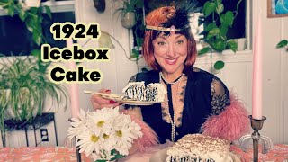 1924 Icebox Cake Cakes and Aprons Episode 9 [upl. by Llehctim339]