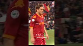 1pt francescototti ed il calcione a mariobalotelli claudioranieri allenatore asroma fcinter [upl. by Audri]