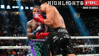 Davis vs Garcia HIGHLIGHTS April 22 2023  PBC on Showtime PPV [upl. by Tattan]