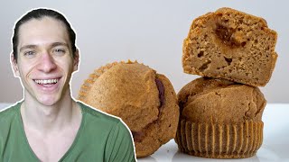 Recette Muffins Fourrés à la Confiture HEALTHY [upl. by Gabler]