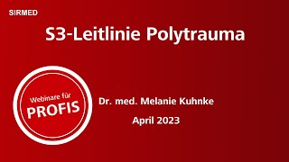 Webinar  S3Leitlinie Polytrauma [upl. by Jamie234]