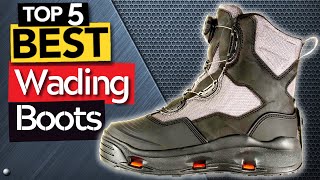 TOP 5 Best Sole Wading Boots Today’s Top Picks [upl. by Draner997]