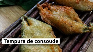 Tempura de consoude [upl. by Elyl264]