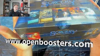 Sorcery Contested Realm Alpha whole box opening 1000 on the line [upl. by Fidole]