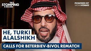 EXCLUSIVE HE Turki Alalshikh CALLS Immediate Rematch After Artur Beterbiev Defeats Dmitry Bivol [upl. by Berfield968]