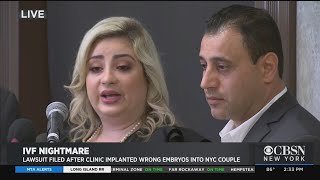 Couple Sues After Alleged IVF Mixup [upl. by Whiteley]