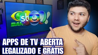 2 Grandes APPs DE TV ABERTA pra SmarTV de GRAÇA [upl. by Arika88]