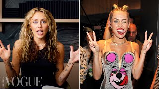 Miley Cyrus Breaks Down 17 Memorable Looks From 2006 To Now  Life in Looks [upl. by Odlaner]