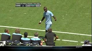 Balotelli Failed Trick Shot and Substitution [upl. by Tsui]