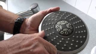 How to clean a shower head and get a better shower [upl. by Annaoi]