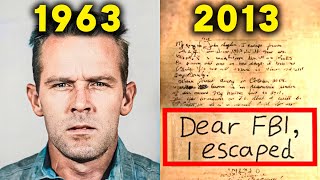 Alcatraz Escapee Sends Letter To The FBI 50 Years Later [upl. by Bradway]