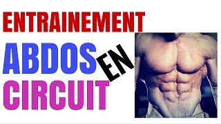 Musculation  Entraînement Abdominaux En Circuit [upl. by Akiehsat]