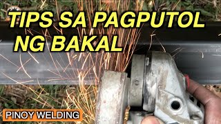 Tips sa Pagputol ng Bakal  Step by Step Tutorial  Pinoy Welding [upl. by Nowyt911]