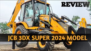 JCB 3DX SUPER 2024 MODEL FULL DETAIL REVIEW  jcb [upl. by Eelrahs]