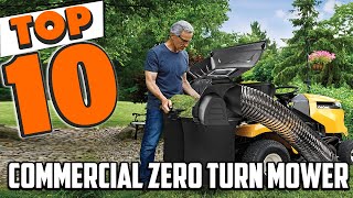 Best Commercial Zero Turn Mower In 2024  Top 10 Commercial Zero Turn Mowers Review [upl. by Hiett]