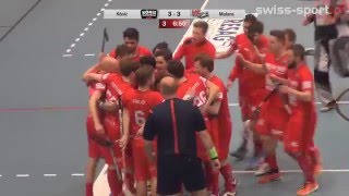 Highlights Floorball Köniz vs Alligator Malans [upl. by Kipper]