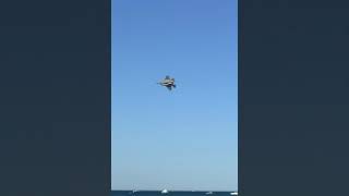 F35A display Gold Coast weapons bay open fly past [upl. by Ostap]