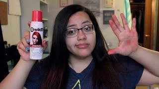 B Wild Temporary Hair Color Spray Review [upl. by Kalvn]