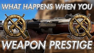 WHAT HAPPENS WHEN YOU MAX PRESTIGE WEAPONS WW2 How To Weapon Prestige [upl. by Kohsa830]