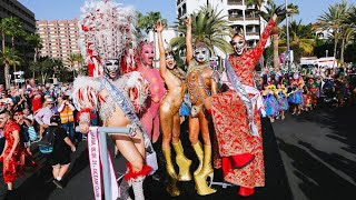 Cabalgata Carnaval Maspalomas 2019 [upl. by Nivac]