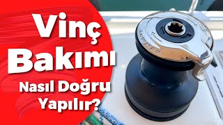 Vinç bakımı nasıl doğru yapılır Lewmar vinç bakımı 103 [upl. by Mayor870]