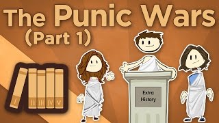 Rome The Punic Wars  The First Punic War  Extra History  Part 1 [upl. by Einhoj]