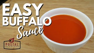 Easy Buffalo Sauce Recipe  How to make Buffalo Wing Sauce for Chicken [upl. by Ahsilam]