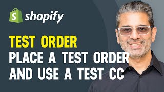 How To Do A Test Order On Shopify 2024 [upl. by Wauters]