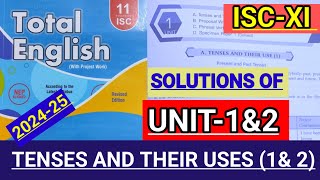 ISCXI  Total English solution 202425  Solutions of unit1amp 2 Solved assignments of UNIT1amp2 🔥 [upl. by Hankins]