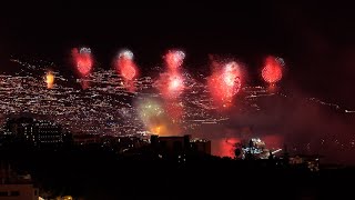 Funchal Fireworks 2024 in 4k [upl. by Gould797]