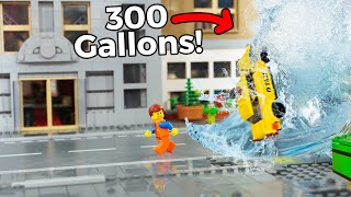 I Flooded my LEGO CITY [upl. by Eterg]