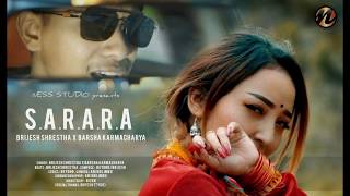 Sararara Motor Chadera Lyrics quotBrijesh Shrestha and Barsha Karmacharyaquot Full song lyrics [upl. by Anaujit648]