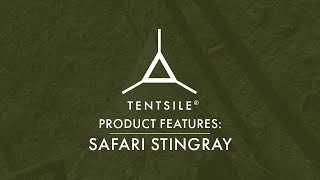 Tentsile Safari Stingray 3Person Tree Tent Features Overview [upl. by Hgierb492]