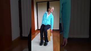 Treatment of the Cervical Spine using seated scalene stretch [upl. by Gainor]