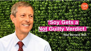 Dr Neal Barnard Debunks Soy Estrogen Man Boobs Myth amp Explains Responsible Medicine [upl. by Llennoj]