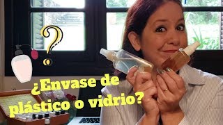 ¿Envases de vidrio o de plástico ¿cuáles usar  Aromaterapia y Cosmética natural [upl. by Joella]